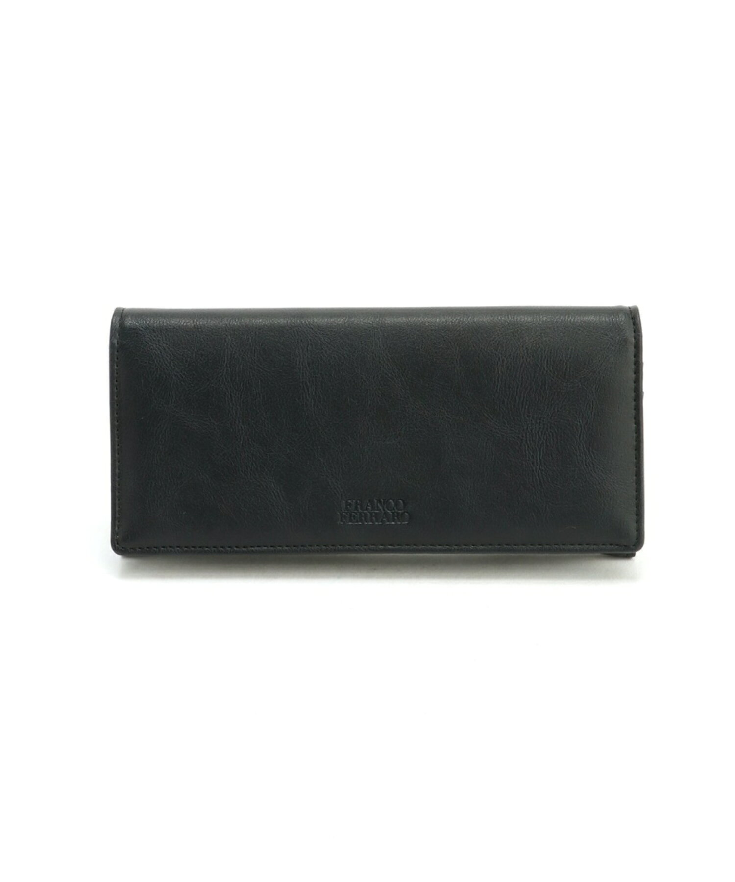 FRANCO FERRARO/(M)ロゴ型押クラシカル長財布